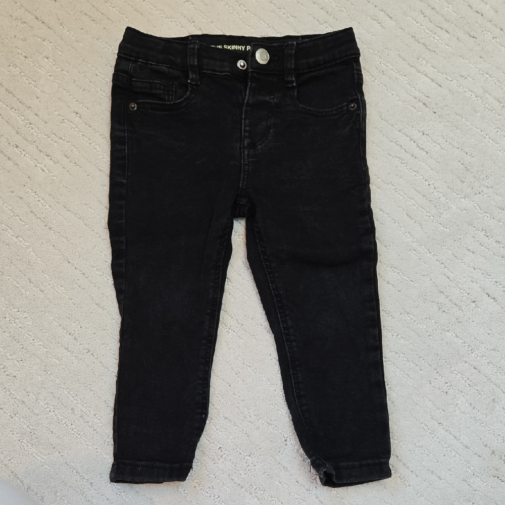ZARA • Kids Black Denim Jeans